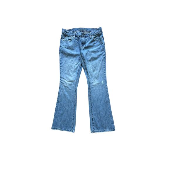 American Eagle Outfitters  Hipster skinny flare jeans  size  2 Petite - Picture 1 of 9